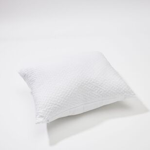 Shaynna Blaze Richmond Cotton Jacquard Bed Cushion White