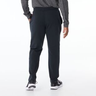 NMA Men's Active Straight Leg Fleece Trackpant Black