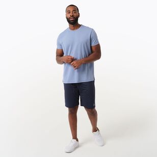 NMA Men's Perfomance Short Sleeve Tee Dust Blue