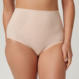 Sash & Rose Women's Smooth Invisi Hi Waist Brief Nude