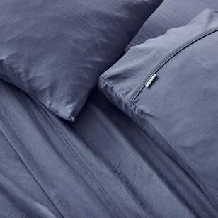 Soren Soft Touch Microfibre Sheet Set Denim