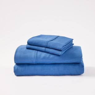 Soren Soft Touch Microfibre Sheet Set Denim