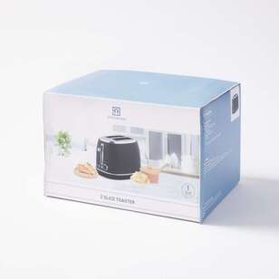 Smith + Nobel Retro 2 Slice Toaster Black TA-T03BL