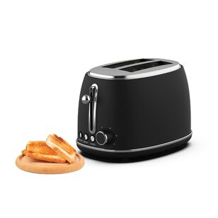 Smith + Nobel Retro 2 Slice Toaster Black TA-T03BL