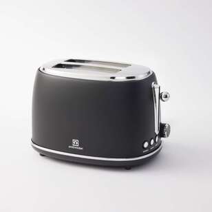 Smith + Nobel Retro 2 Slice Toaster Black TA-T03BL