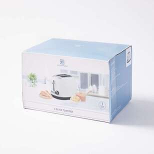 Smith + Nobel Retro 2 Slice Toaster Cream TA-T03CM