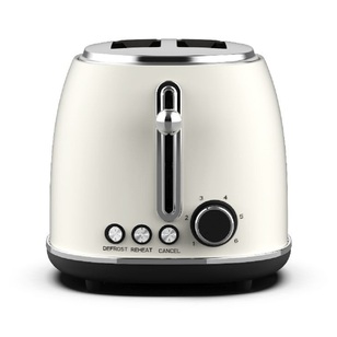 Smith + Nobel Retro 2 Slice Toaster Cream TA-T03CM