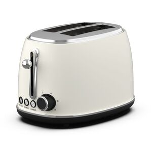 Smith + Nobel Retro 2 Slice Toaster Cream TA-T03CM