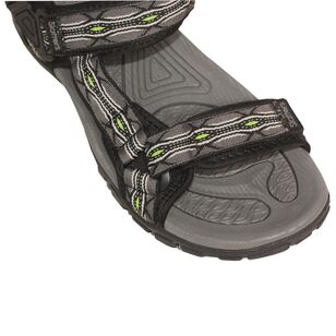 Slatters Men's Riptide Adjustable Sandal Grey 44