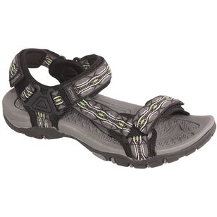 Slatters Men's Riptide Adjustable Sandal Grey 44