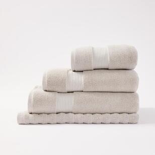 Elysian Resort Egyptian Cotton Towel Collection Silver