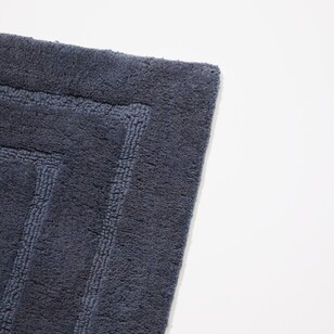 Elysian Tufted Large Bath Mat Blue