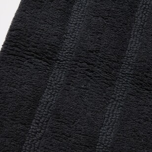 Elysian Tufted Large Bath Mat Charcoal