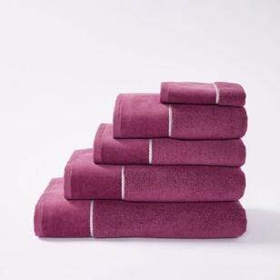 Elysian Spa Egyptian Cotton Towel Collection Plum