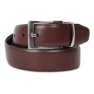 Van Heusen Men's Stretch Reversible Belt Black & Tan