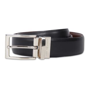 Van Heusen Men's Stretch Reversible Belt Black & Tan