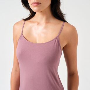 Sash & Rose Women's Bamboo Chemise Lilac