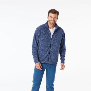 JC Lanyon Men's Eaton Marle Full Zip Polar Fleece Navy