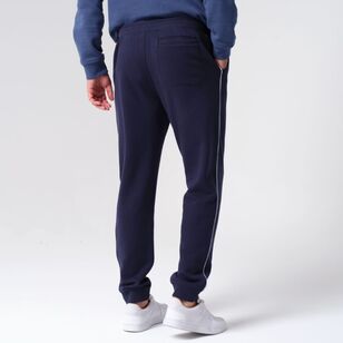 JC Lanyon Men's Ridgeway Trackpant with Piping Navy