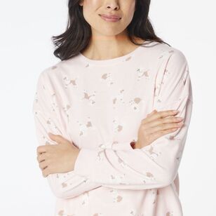 Sash & Rose Women's Supersoft Long Sleeve Top Pink