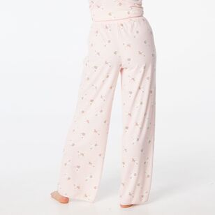 Sash & Rose Women's Supersoft Long Pant Pink