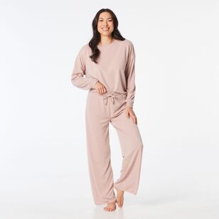 Sash & Rose Women's Supersoft Long Pant Taupe