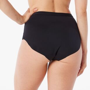 Sash & Rose Women's Emily Full Brief Black