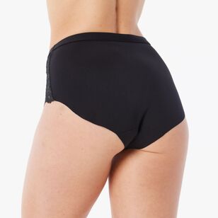 Sash & Rose Women's Emily Full Brief Black