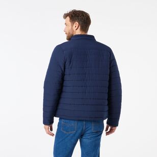 JC Lanyon Men's Cardrona Classic Puffer Jacket Navy