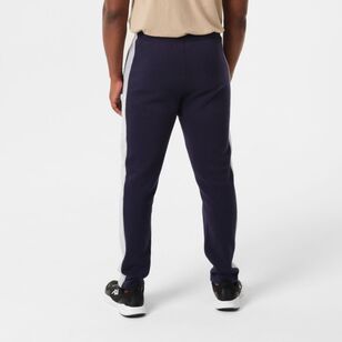 FILA Men's Richard Stripe Trackpant New Navy