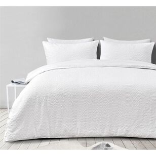 Soren Olinda Quilt Cover Set White