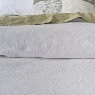 Shaynna Blaze Matilda Quilt Cover Set White