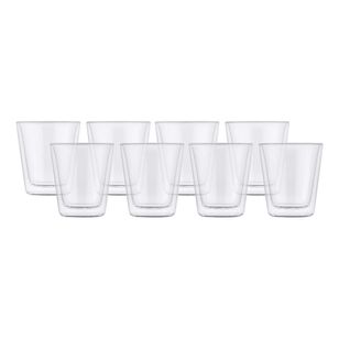 Maxwell & Williams Blend 200 ml Double Wall Conical Cup 8 Pack