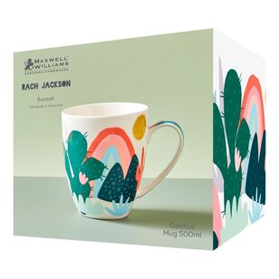 Maxwell & Williams Rach Jackson Sunset 500 ml Mug Cactus