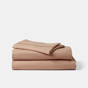 Odyssey Living Thermal Flannel Sheet Set Clay Single