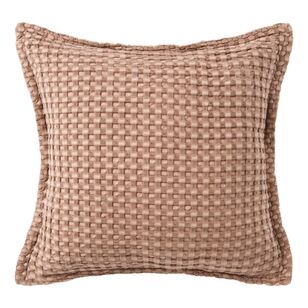 Dri Glo Mondo Waffle Cushion Clay 50 x 50 cm