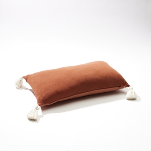 Dri Glo Quinn Knitted Cushion Clay