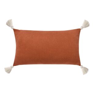 Dri Glo Quinn Knitted Cushion Clay