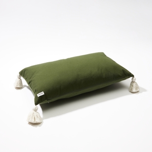 Dri Glo Quinn Knitted Cushion Olive