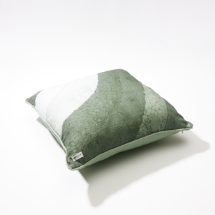 Dri Glo Olga Cushion Green 50 x 50 cm