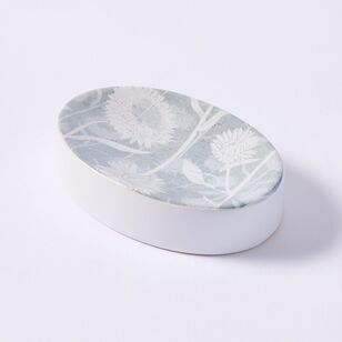 Dri Glo Strawflower Soap Dish Grey & Multicoloured