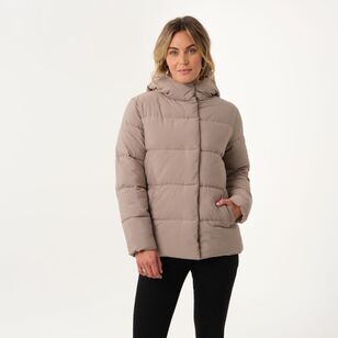 Khoko Collection Women's Puffer Jacket Mushroom