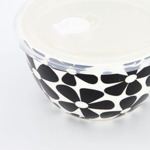 Soren Lunch 16 cm Bowls Petals Black