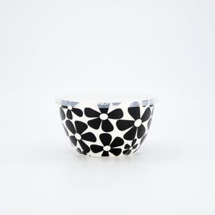 Soren Lunch 16 cm Bowls Petals Black