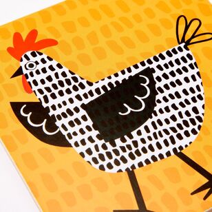 Soren Farmyard Chicken Breakfast Collection 10 cm Coasters 4 Pack