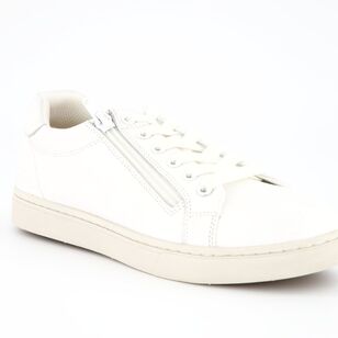 Natural Comfort Women's Mabel Casual Leather Sneaker White