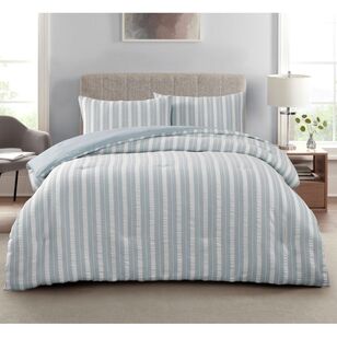 Ardor Cove 3 Piece Comforter Set Mineral Queen / King