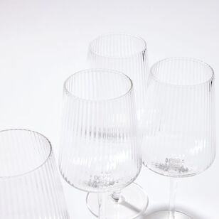 Shaynna Blaze Silhouette 4 Piece White Wine Set