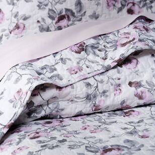 Laura Ashley Grace Coverlet Set Violet Queen