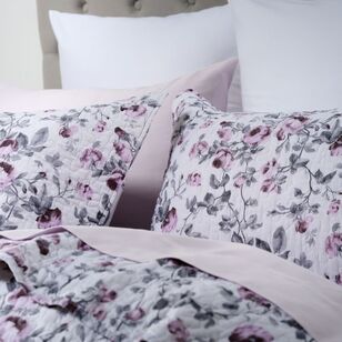 Laura Ashley Grace Coverlet Set Violet Queen